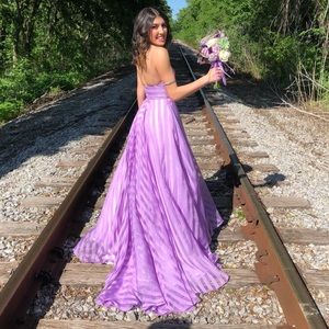 Lilac Sherri Hill dress!